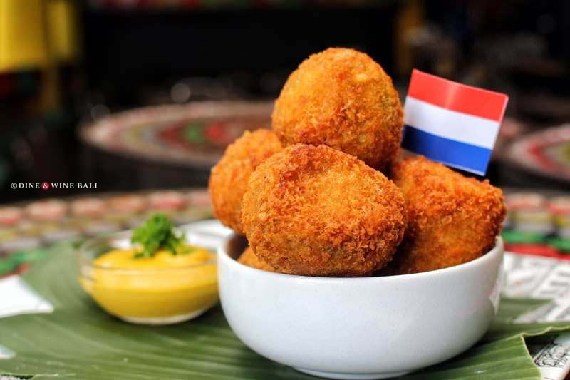 Dine & Wine Bali Best Restaurants & Culinary Guide Bali Casablanca Sanur International Indonesian Bitterballen