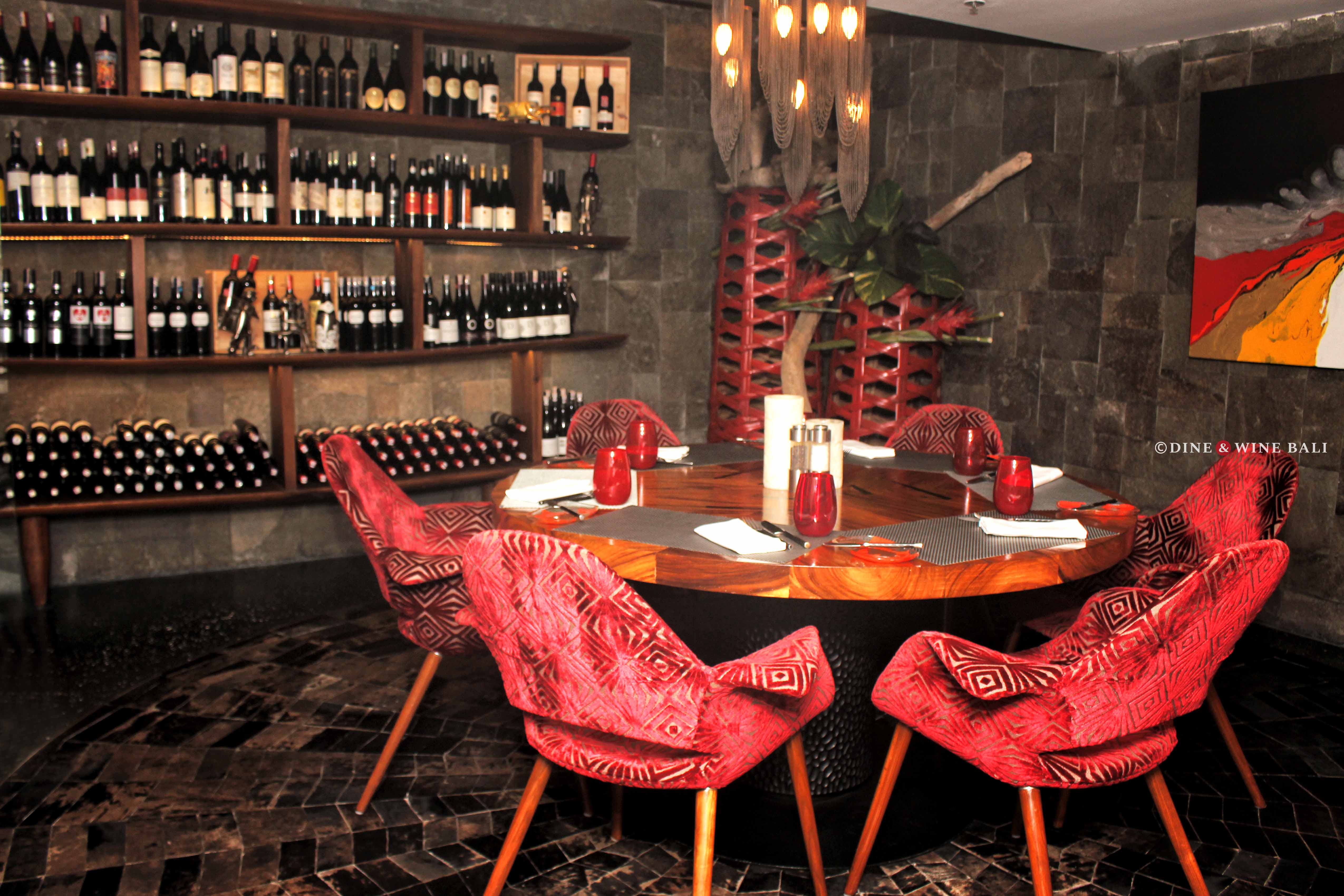 Dine & Wine Bali Best Restaurants & Culinary Guide Bali FIRE Restaurant W Bali - Seminyak Fine Dining Grill BBQ Brunch Wine Cellar Private Dining Room