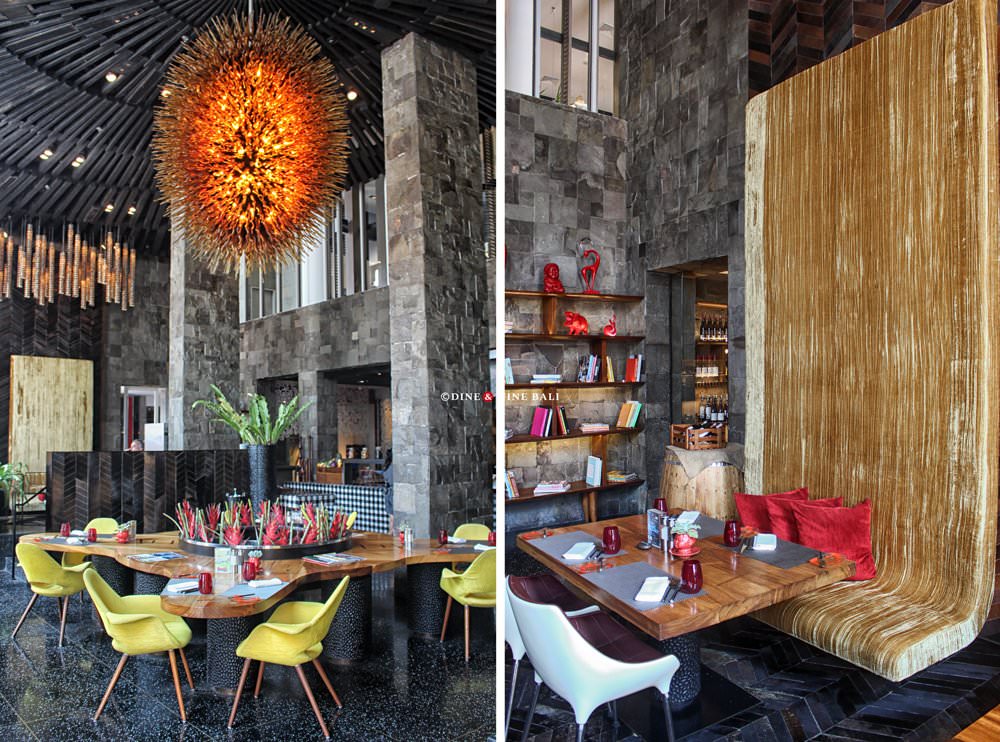 Dine & Wine Bali Best Restaurants & Culinary Guide Bali FIRE Restaurant W Bali - Seminyak Fine Dining Grill BBQ Brunch Interior