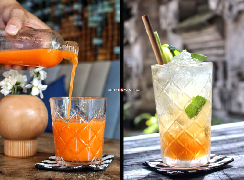 Dine & Wine Bali Best Restaurants & Culinary Guide Bali Spotlight Foodies Notes Review Dumbo Ubud Vegan Vegetarian Cuisine Fruit Juice