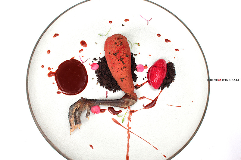 Dine & Wine Bali Best Restaurants & Culinary Guide Bali Spotlight Foodies Notes Review Black Truffle Dinner Mozaic Restaurant Ubud Patissier Balazs Enzsol Dessert Creation