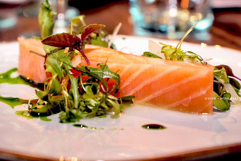 Dine & Wine Bali Best Restaurants & Culinary Guide Bali Spotlight Foodies Notes Review Indigo Canggu Japanese Cuisine Chef Shige Morita Tokyo Meets Paris Salmon Confit