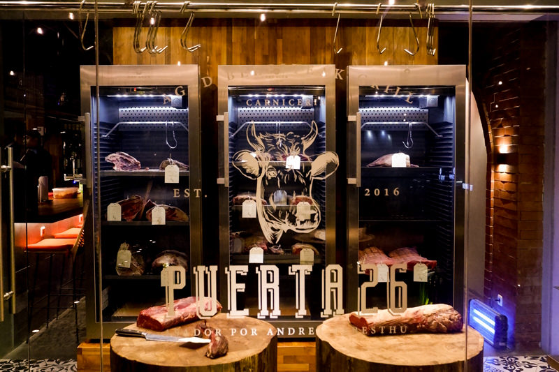 Dine & Wine Bali Best Restaurants & Culinary Guide Bali Puerta 26 Steakhouse Sanur Dry-Aged Steaks Dry Aged Room