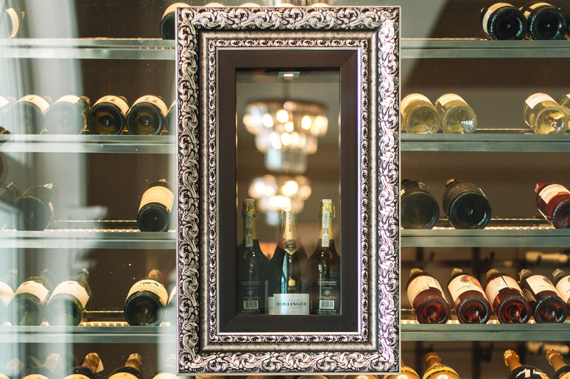 Extensive Wine Cellar Apéritif Restaurant Ubud