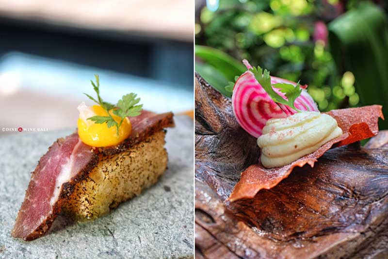 Dine & Wine Bali Best Restaurants & Culinary Guide Bali Foodies Notes Review Ona Restaurant Canggu Best Mediterranean Cuisine Bali  Amuse-bouches