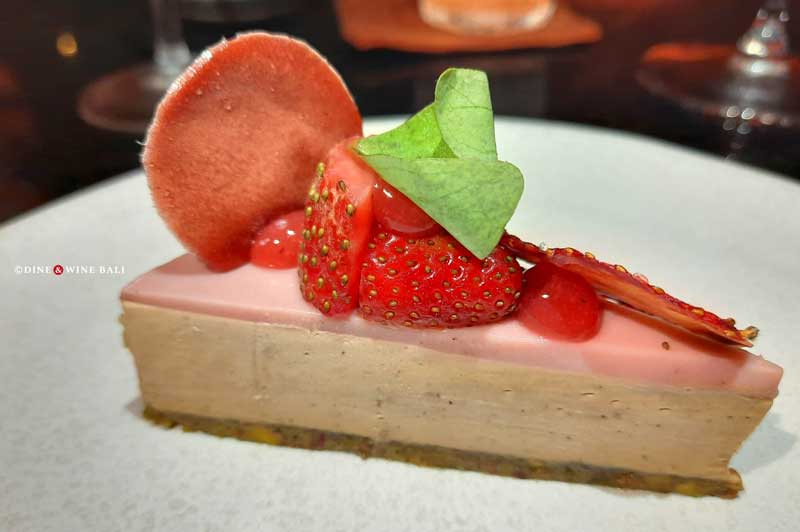 Dine & Wine Bali Best Restaurants & Culinary Guide Bali Foodies Notes Review The Cave Bali by Chef Ryan Clift Foie Gras Cheesecake