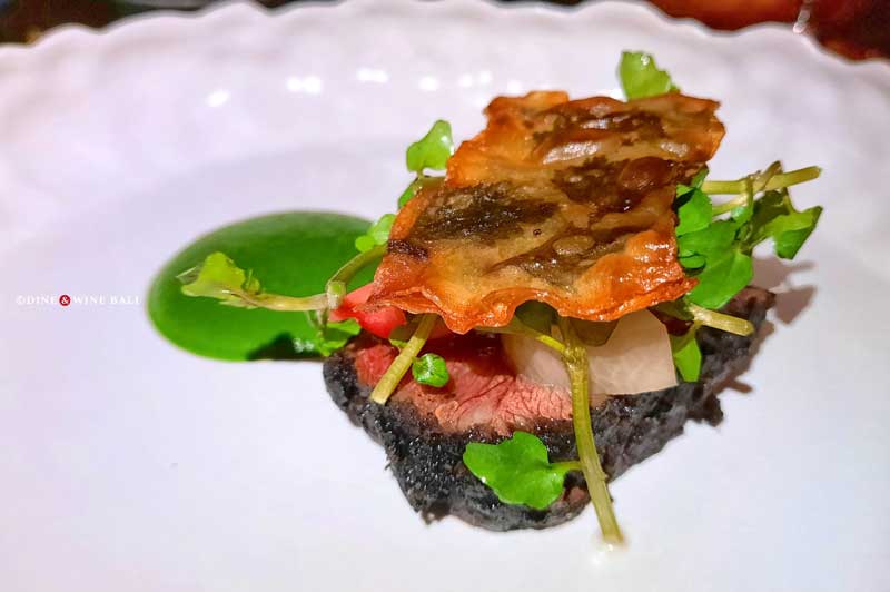 Dine & Wine Bali Best Restaurants & Culinary Guide Bali Foodies Notes Review The Cave Bali by Chef Ryan Clift Tajima Wagyu