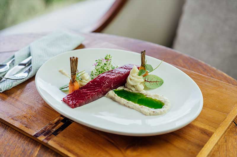 Dine & Wine Bali Best Restaurants & Culinary Guide Bali Ankhusa Restaurant Aksari Resort Ubud Salmon Gravlax Dine & Wine Bali Best Restaurants & Culinary Guide Bali Ankhusa Restaurant Aksari Resort Ubud Salmon Gravlax