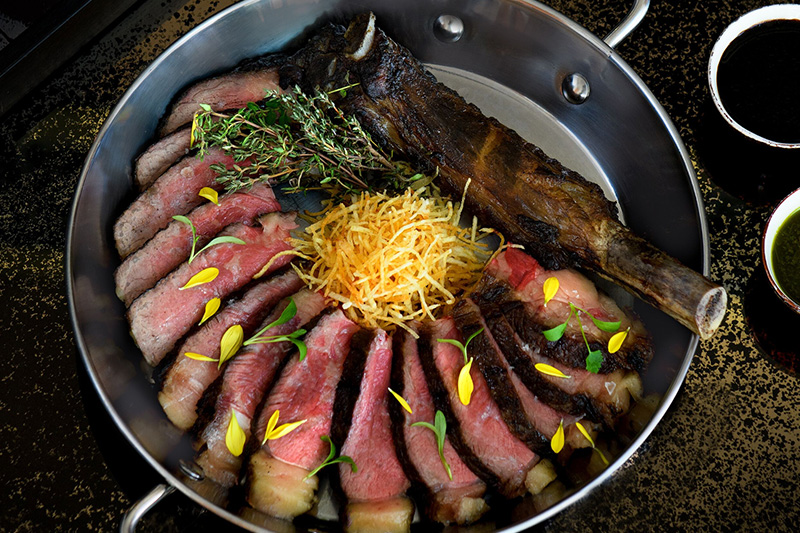 Dine & Wine Bali Best Restaurants & Culinary Guide Bali AKASA Restaurant at Jumeirah Bali Wagyu Tomahawk Tokusen MB 5 Dine & Wine Bali Best Restaurants & Culinary Guide Bali AKASA Restaurant at Jumeirah Bali Wagyu Tomahawk Tokusen MB 5