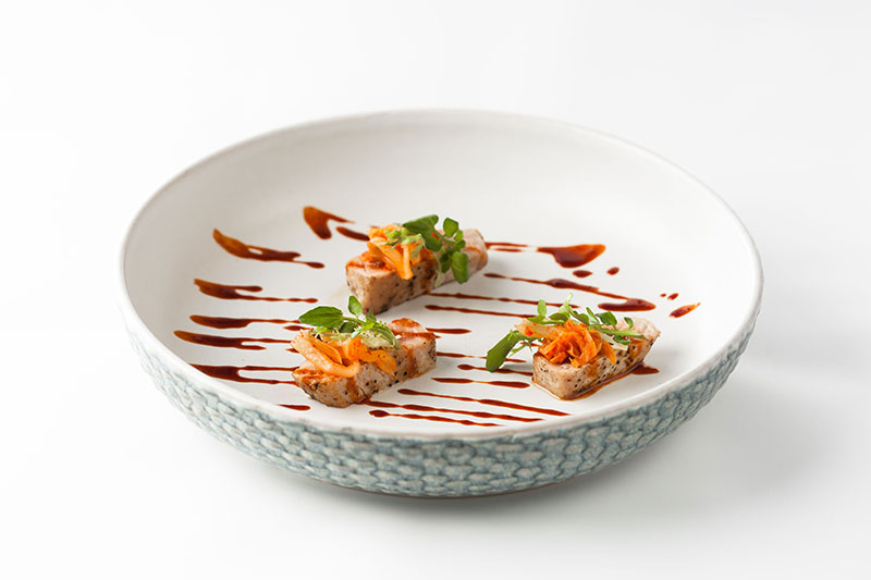 Dine & Wine Bali Best Restaurants & Culinary Guide Bali Segaran Dining Terrace  at Jumeirah Bali Yellow Fin Tuna