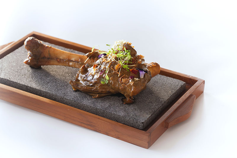 Dine & Wine Bali Best Restaurants & Culinary Guide Bali Segaran Dining Terrace  at Jumeirah Bali Lamb Shank
