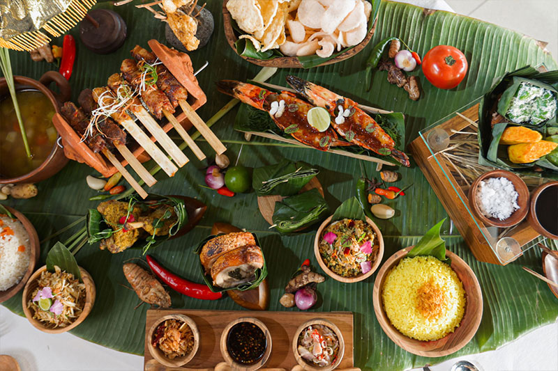 Dine & Wine Bali Best Restaurants & Culinary Guide Bali Segaran Dining Terrace  at Jumeirah Bali Megibung