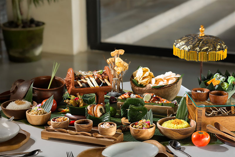 Dine & Wine Bali Best Restaurants & Culinary Guide Bali Segaran Dining Terrace  at Jumeirah Bali Megibung