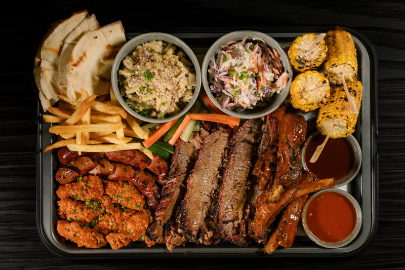 BBQ Platter The Grumpy Butcher Grill Smokehouse Bali