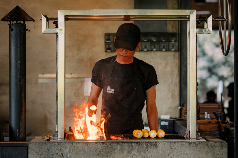 Open Air Grill The Grumpy Butcher Grill Smokehouse Bali